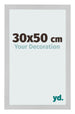 Bilderrahmen 30x50cm Edelstahl MDF Bologna Vorne Messe | Yourdecoration.de