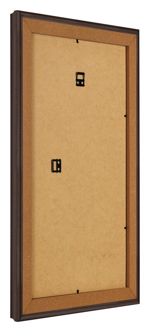 Bilderrahmen 30x50cm Eiche Dunkel MDF Lazio Ruckseite Schrag | Yourdecoration.de