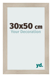 Bilderrahmen 30x50cm Eiche Rustikal MDF Pisa Vorne Messe | Yourdecoration.de