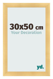 Bilderrahmen 30x50cm Gold Vintage MDF Pisa Vorne Messe | Yourdecoration.de