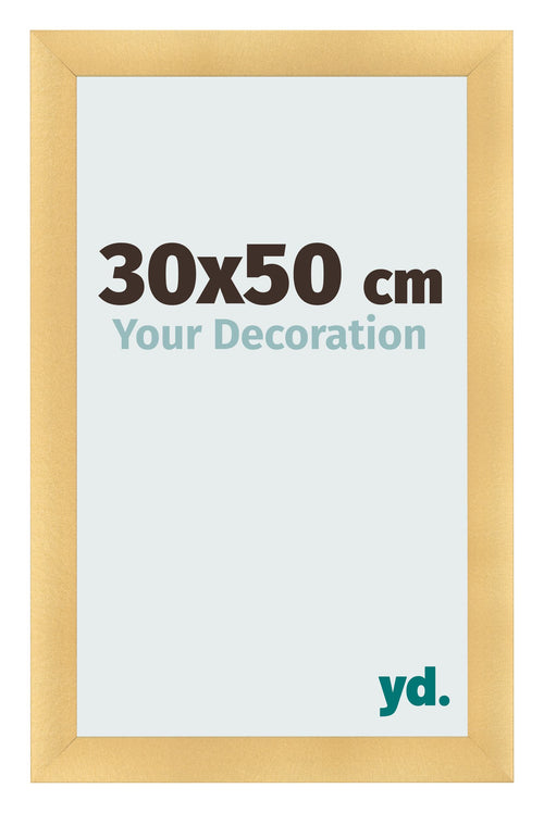 Bilderrahmen 30x50cm Gold Vintage MDF Pisa Vorne Messe | Yourdecoration.de