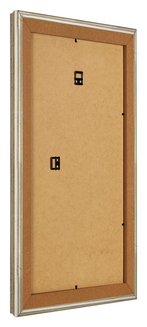 Bilderrahmen 30x50cm Metallglanz MDF Lazio Ruckseite Schrag | Yourdecoration.de