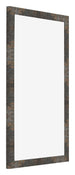 Bilderrahmen 30x50cm Oxidiertes Metall MDF Bologna Vorne Schrag | Yourdecoration.de