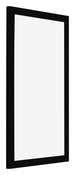 Bilderrahmen 30x50cm Schwarz Hochglanz MDF Bologna Vorne Schrag | Yourdecoration.de