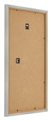 Bilderrahmen 30x50cm Silber Matt MDF Bologna Ruckseite Schrag | Yourdecoration.de