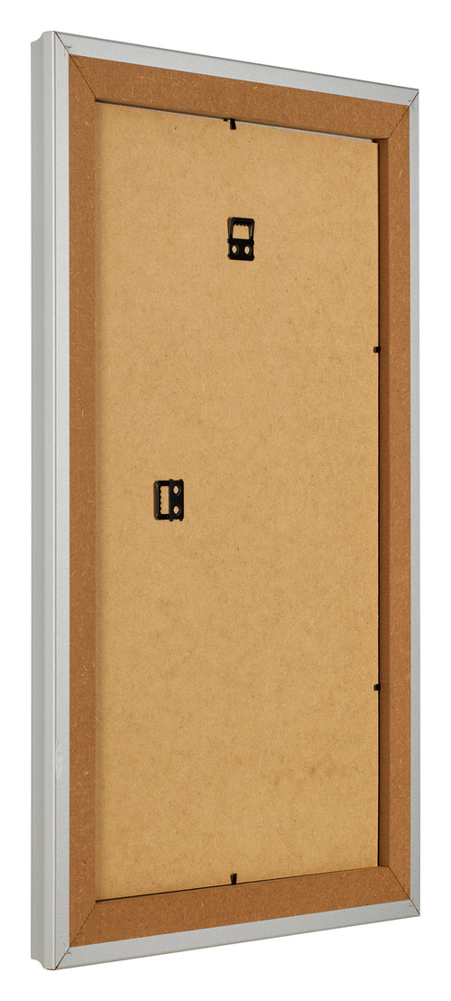 Bilderrahmen 30x50cm Silber Matt MDF Lazio Ruckseite Schrag | Yourdecoration.de