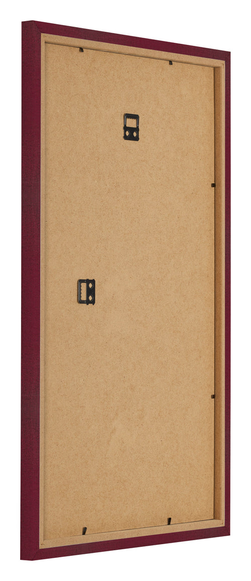 Bilderrahmen 30x50cm Weinrot Gewischt MDF Bologna Ruckseite Schrag | Yourdecoration.de