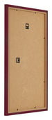 Bilderrahmen 30x50cm Weinrot Gewischt MDF Bologna Ruckseite Schrag | Yourdecoration.de