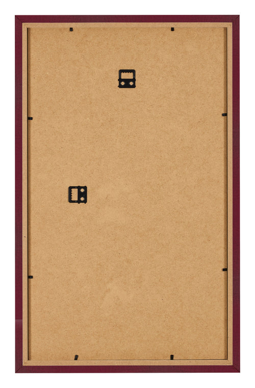 Bilderrahmen 30x50cm Weinrot Gewischt MDF Bologna Ruckseite | Yourdecoration.de