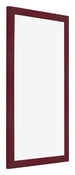 Bilderrahmen 30x50cm Weinrot Gewischt MDF Bologna Vorne Schrag | Yourdecoration.de