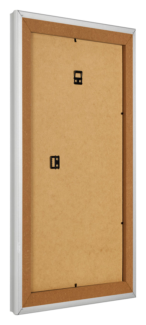 Bilderrahmen 30x50cm Weiss Gewischt MDF Lazio Ruckseite Schrag | Yourdecoration.de