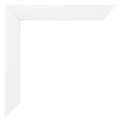 Bilderrahmen 30x50cm Weiß Vintage MDF Pisa Detail Ecke | Yourdecoration.de