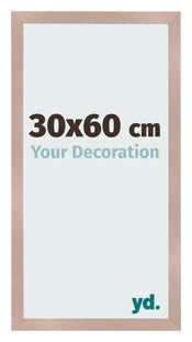 Bilderrahmen 30x60 cm Altrosa MDF Bologna Vorne Messe | Yourdecoration.de