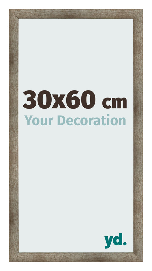 Bilderrahmen 30x60 cm Metall Vintage MDF Bologna Vorne Messe | Yourdecoration.de