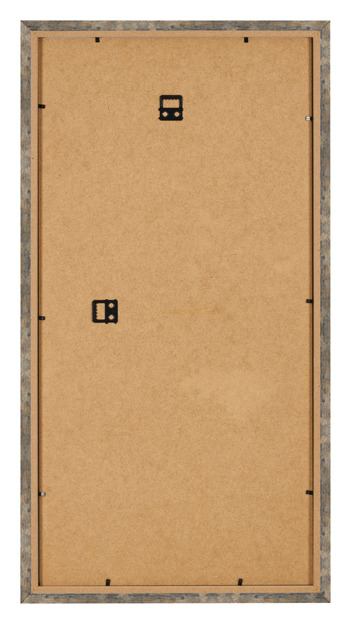 Bilderrahmen 30x60cm Blau Gold Meliert MDF Bologna Ruckseite | Yourdecoration.de