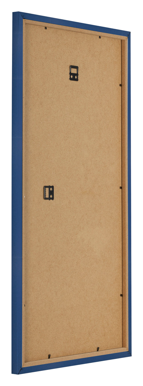Bilderrahmen 30x60cm Dunkelblau MDF Bologna Ruckseite Schrag | Yourdecoration.de
