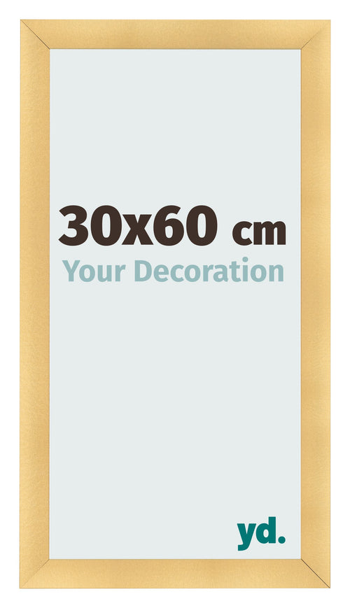 Bilderrahmen 30x60cm Gold Vintage MDF Pisa Vorne Messe | Yourdecoration.de