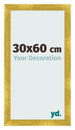 Bilderrahmen 30x60cm Gold Vintage MDF Pisa Vorne Messe | Yourdecoration.de