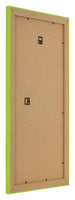 Bilderrahmen 30x60cm Grün MDF Pisa Ruckseite Schrag | Yourdecoration.de