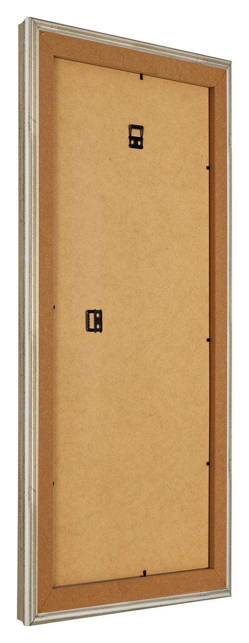 Bilderrahmen 30x60cm Metallglanz MDF Lazio Ruckseite Schrag | Yourdecoration.de