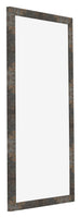 Bilderrahmen 30x60cm Oxidiertes Metall MDF Bologna Vorne Schrag | Yourdecoration.de