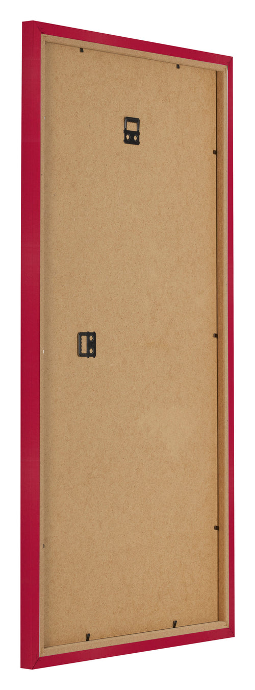 Bilderrahmen 30x60cm Rot MDF Bologna Ruckseite Schrag | Yourdecoration.de