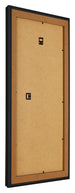 Bilderrahmen 30x60cm Schwarz Gemasert MDF Lazio Ruckseite Schrag | Yourdecoration.de