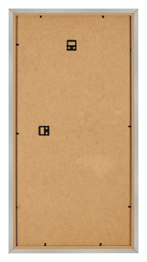 Bilderrahmen 30x60cm Silber Matt MDF Bologna Ruckseite | Yourdecoration.de