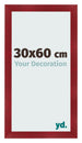 Bilderrahmen 30x60cm Weinrot Gewischt MDF Pisa Vorne Messe | Yourdecoration.de
