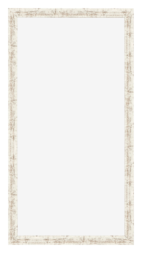 Bilderrahmen 30x60cm Weiß Vintage MDF Bologna Vorne | Yourdecoration.de