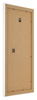 Bilderrahmen 30x60cm Weiß Vintage MDF Pisa Ruckseite Schrag | Yourdecoration.de