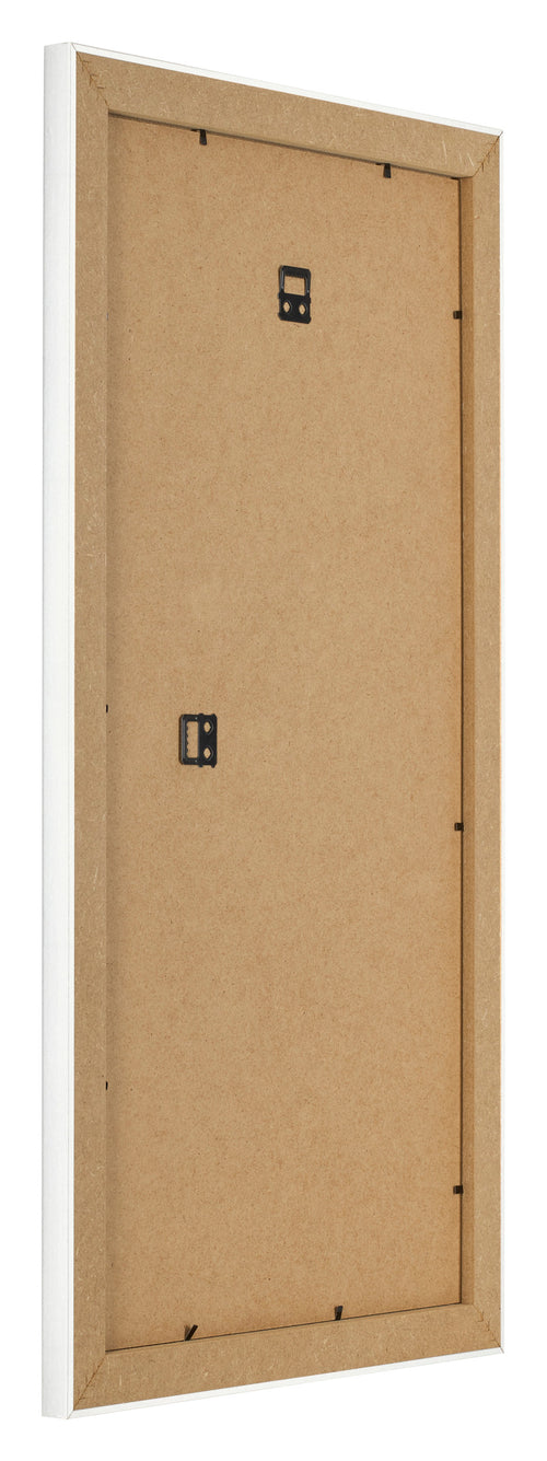 Bilderrahmen 30x60cm Weiß Vintage MDF Pisa Ruckseite Schrag | Yourdecoration.de