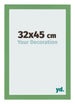 Bilderrahmen 32x45 cm Grun MDF Bologna Vorne Messe | Yourdecoration.de