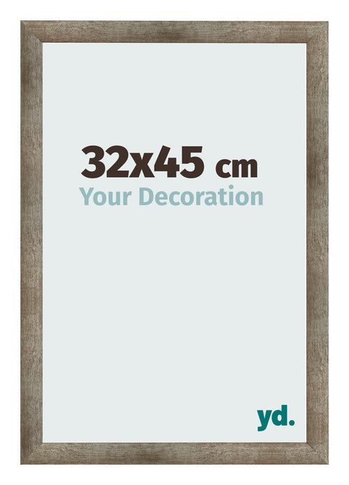 Bilderrahmen 32x45 cm Metall Vintage MDF Bologna Vorne Messe | Yourdecoration.de