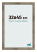 Bilderrahmen 32x45 cm Metall Vintage MDF Bologna Vorne Messe | Yourdecoration.de