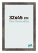 Bilderrahmen 32x45 cm Oxidiertes Metall MDF Bologna Vorne Messe | Yourdecoration.de