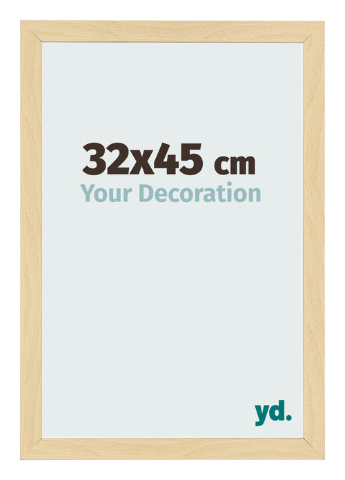 Bilderrahmen 32x45cm Buche Dekor MDF Bologna Vorne Messe | Yourdecoration.de