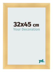 Bilderrahmen 32x45cm Gold Vintage MDF Pisa Vorne Messe | Yourdecoration.de