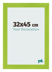 Bilderrahmen 32x45cm Grün MDF Pisa Vorne Messe | Yourdecoration.de