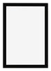 Bilderrahmen 32x45cm Schwarz Hochglanz MDF Bologna Vorne | Yourdecoration.de