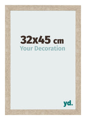 Bilderrahmen 32x45cm Sonoma Eiche MDF Bologna Vorne Messe | Yourdecoration.de