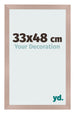 Bilderrahmen 33x48 cm Altrosa MDF Bologna Vorne Messe | Yourdecoration.de