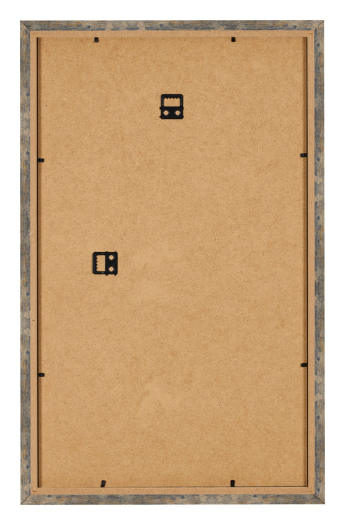 Bilderrahmen 33x48cm Blau Gold Meliert MDF Bologna Ruckseite | Yourdecoration.de