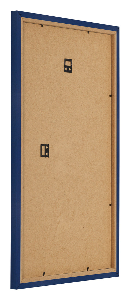 Bilderrahmen 33x48cm Dunkelblau Gewischt MDF Bologna Ruckseite Schrag | Yourdecoration.de