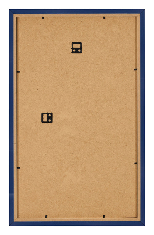 Bilderrahmen 33x48cm Dunkelblau Gewischt MDF Bologna Ruckseite | Yourdecoration.de