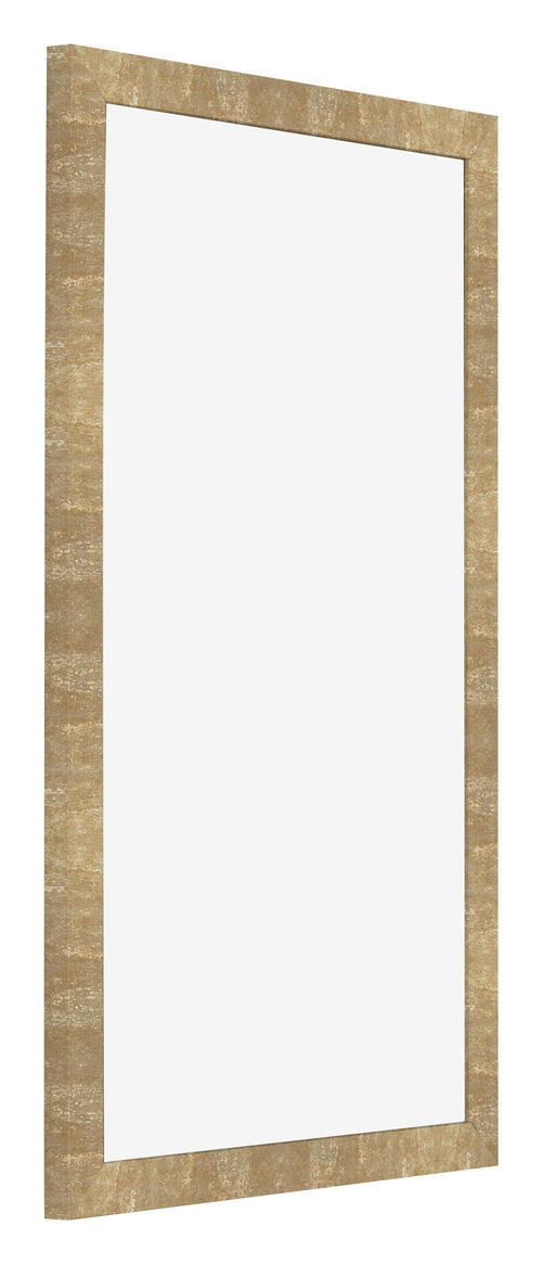 Bilderrahmen 33x48cm Gold Antik MDF Bologna Vorne Schrag | Yourdecoration.de