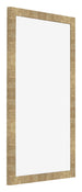 Bilderrahmen 33x48cm Gold Antik MDF Bologna Vorne Schrag | Yourdecoration.de