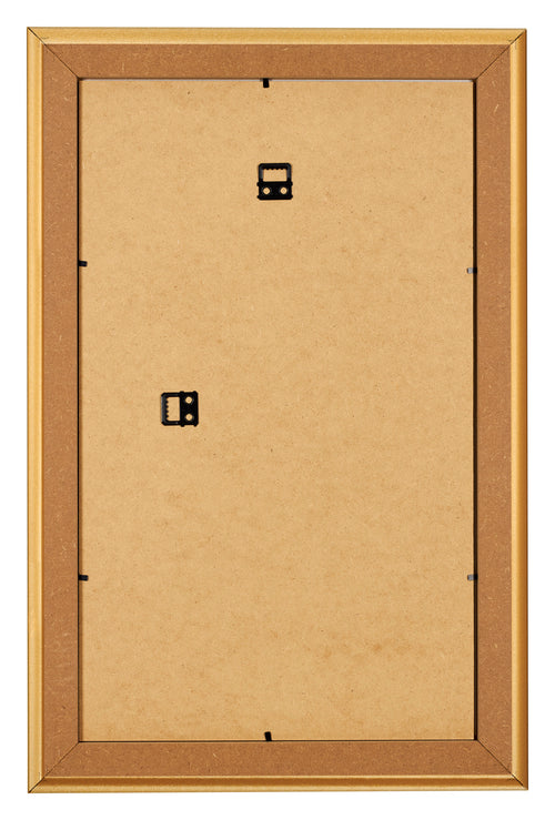 Bilderrahmen 33x48cm Gold Matt MDF Lazio Ruckseite | Yourdecoration.de