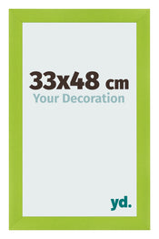 Bilderrahmen 33x48cm Grün MDF Pisa Vorne Messe | Yourdecoration.de