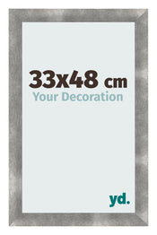 Bilderrahmen 33x48cm Metall Vintage MDF Pisa Vorne Messe | Yourdecoration.de